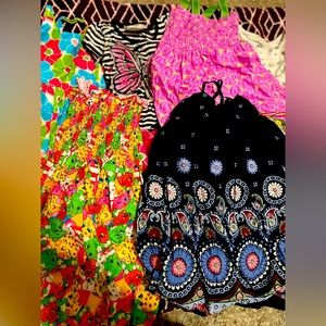 6 pcs dress bundle Size 3T